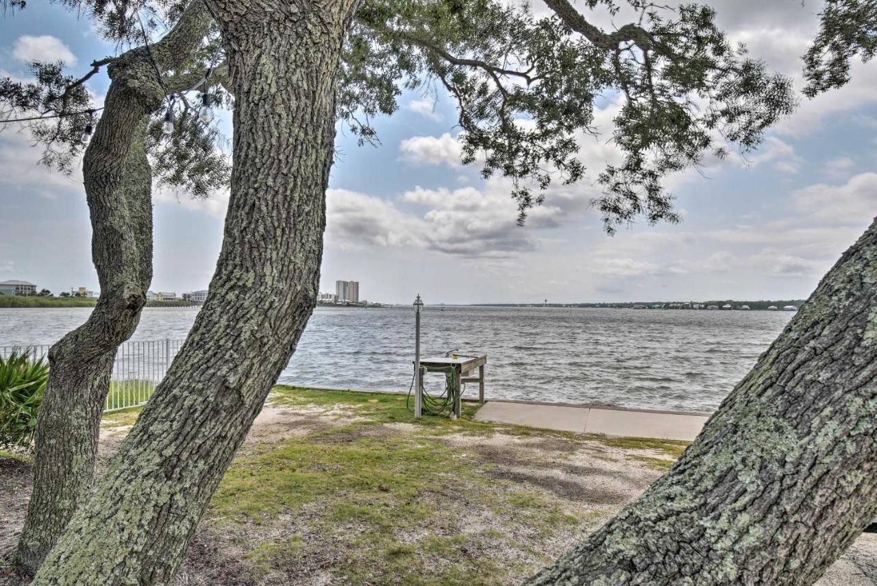 Waterfront Gulf Shores Condo With Patio, Pier And Pool Exterior photo